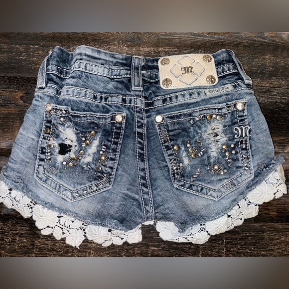 Miss Me Pants - Worn miss me shorts size 23